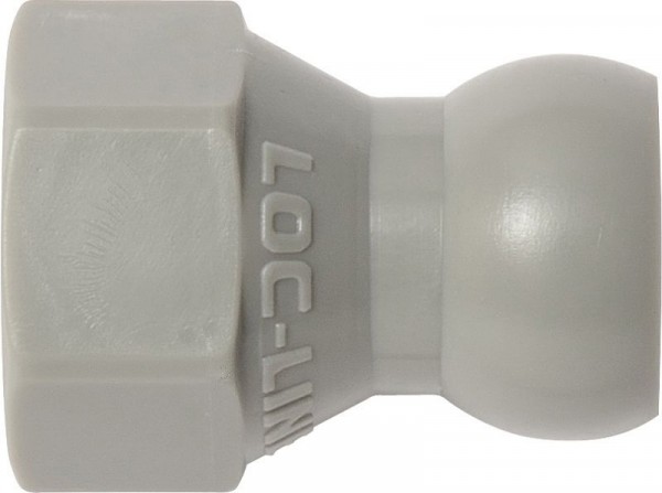 Loc-Line Anschlußnippel mit Innengewinde 1/4", VE: 20 Stück, L49434G