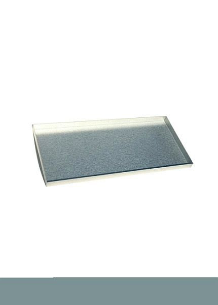 Plateau d'égouttement Peetz en tôle d'acier aluminisée pour fumoir 140, 150, 410, 520, 530, UE: 3 pièces, 97028