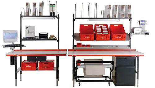 Barres de montage Bedrunka+Hirth, version courte, hauteur en mm : 1170, pour table 03.PT16350, 03.PT203500, 03.PT163800 et 03.PT203800, 2 pièces, 03.PT2065