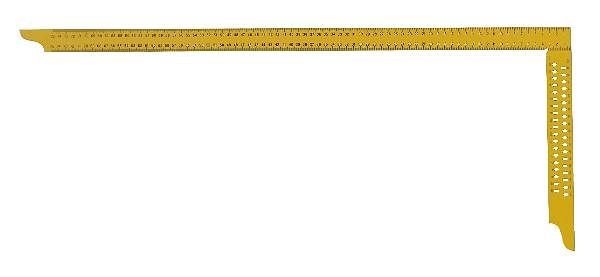 Hedue Carpenter Square ZY 800 mm avec mm type échelle et trous de marquage, Y084