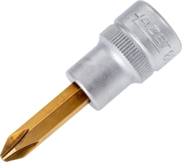 Douille tournevis Hazet, carré creux 10 mm (3/8"), profil Phillips PH, PH2, 8806-PH2