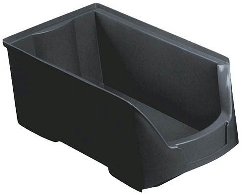 Boîtes de rangement visibles Bedrunka+Hirth, meilleures possibilités de retrait par les coins, 200 x 350 x 145 mm, dimensions intérieures (LxPxH) : 128 x 280 x 127 mm, 12 pièces, E5320.FA3Z