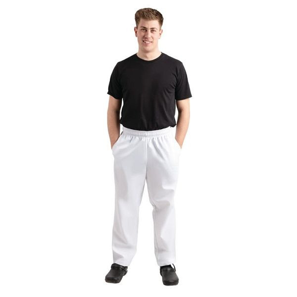 Whites pantalon de chef de EASYFIT L blanc, A575T-L