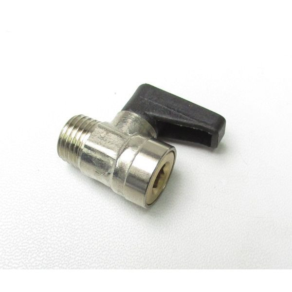 Robinet à boisseau sphérique AEROTEC 1/4 pouce filetage mâle côté opposé fermé, 9047078