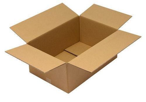 Boîte pliante en carton ondulé TransPak à 2 parois, dimensions intérieures 600 x 400 x 250 mm, qualité 2.30BC, paquet : 10 pièces, 299380