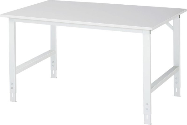 Table de travail série RAU Tom (6030) - réglable en hauteur, plateau en mélamine, 1500x760-1080x1000 mm, 06-625M10-15.12