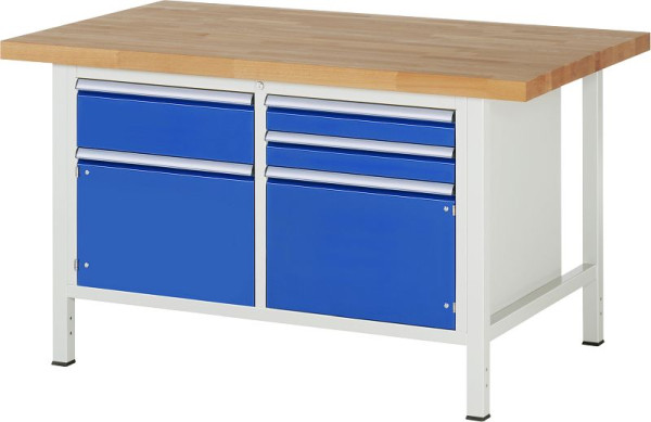 Etabli RAU série 8000 - modèle 8467, L1500 x P900 x H840-1040 mm, 13-8467A2-159B4H.11