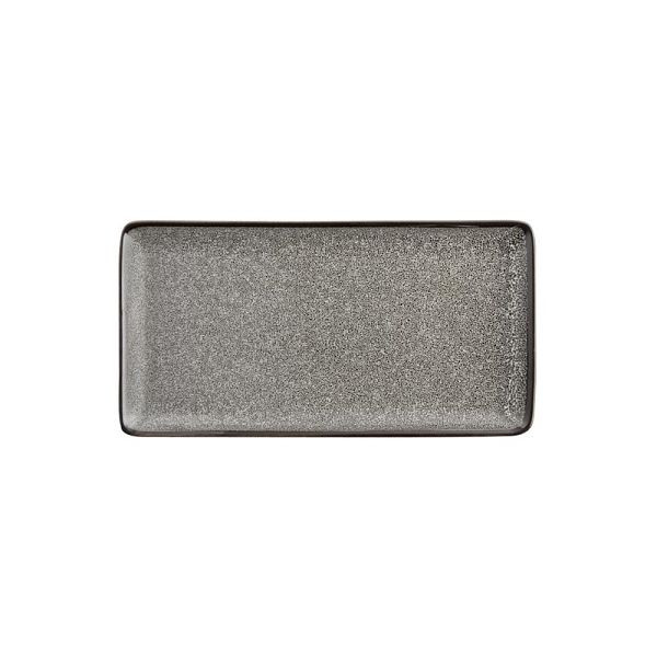 OLYMPIA Mineral Assiettes rectangulaires 23 x 12cm, UV: 6 pièces, DF174