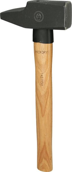 Marteau de serrurier KS Tools, manche en frêne, forme française, 1500g, 142.1150
