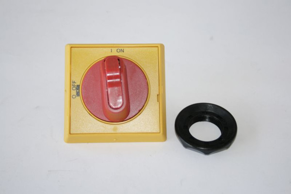 ELMAG interrupteur principal ON/OFF (jaune/rouge) pour MSM-Maxi & MSA (sans IVR), 9101848