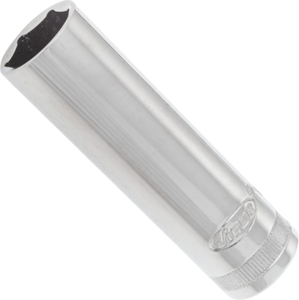 VIGOR insert de clé à douille, long, carré creux 12,5 mm (1/2 pouce), profil à six pans extérieurs, 16 mm, V2587N