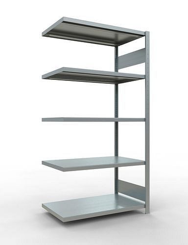 Rayonnage Schulte, panneau supplémentaire, 5 niveaux de rangement, charge du compartiment 250 kg, 1006 x 636 x 2000 mm, 278820