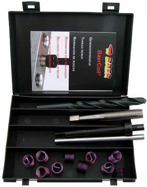 Kit de réparation de filetage BaerCoil M 12 x 1,75 "poignée à vis", BS4021