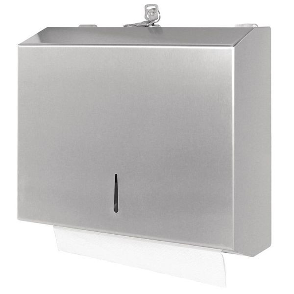 Distributeur de serviettes Jantex en acier inoxydable, GJ033