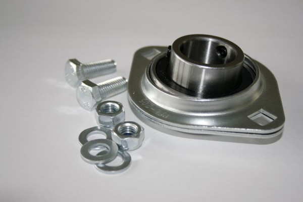 Palier à bride ELMAG, avec vis pour machine à tailler la pierre STM 610/350 (No. 23+51), 9601449
