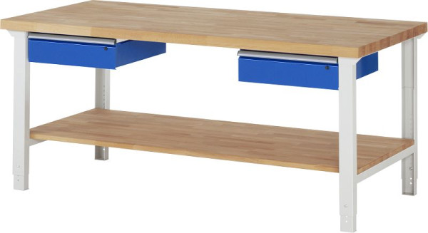 Etabli RAU série 7000 - modèle 7002-7, L2000 x P900 x H790-1140 mm, 03-7002A7-209B4H.11