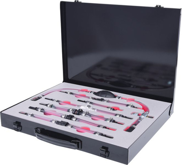 KS Tools Kit de ventilation/préremplissage diesel, 7 pièces, 150.9030