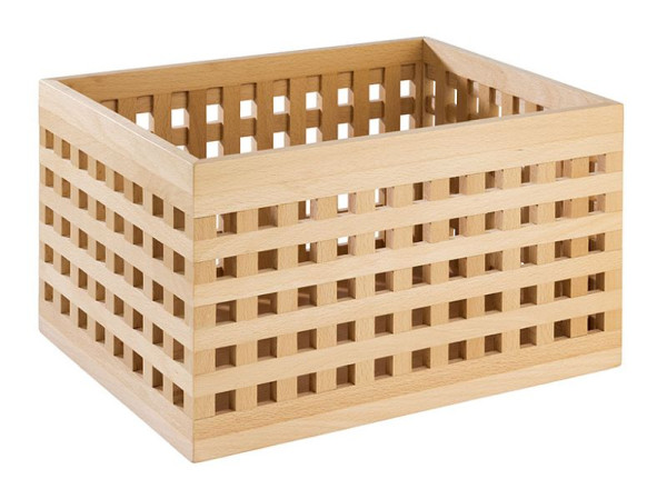 Boîte APS - STATION À PAIN, 34 x 26 cm, hauteur : 20 cm, bois de hêtre, 00954