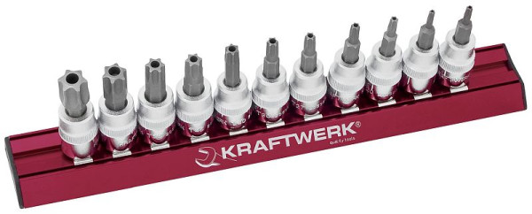 Embout perforateur Kraftwerk pour jeu de douilles à vis TX MAGALU 3/8", 11 pièces, 205399