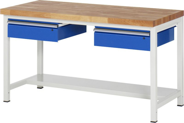 Etabli RAU série 8000 - modèle 8002A3, L1500 x P700 x H840-1040 mm, 03-8002A3-157B4H.11