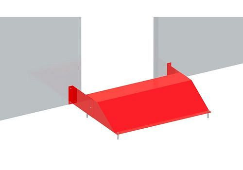Barrière de rampe LCF pour protection contre les substances dangereuses et les inondations, 1000 x 200 mm, 293059