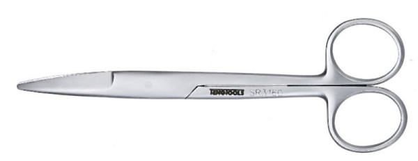 Teng Tools Ciseaux de coupe fins 160 mm courbés SR3160