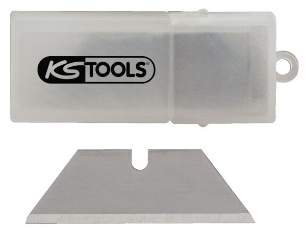 KS Tools lames trapézoïdales, distributeur de 5 pièces, pour 970.2173, pack : 5 pièces, 907.2164