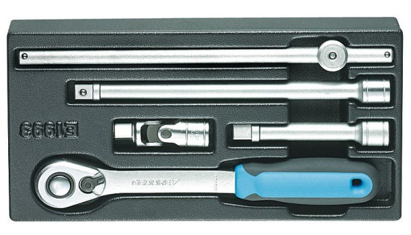GEDORE insert système vide, accessoires pour inserts de clé à douille 1/2'', 5621810
