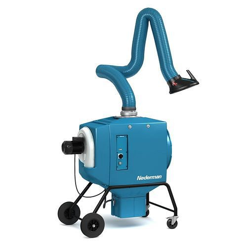 DENIOS Mobile Filterbox 10 M, unité complète pour l'aspiration des poussières et des fumées, 230 V, 304123