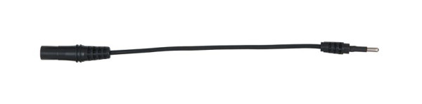 KS Tools Prise d'entrée 4,0 mm vers adaptateur de test 2,0 mm rond (noir), 150.0975