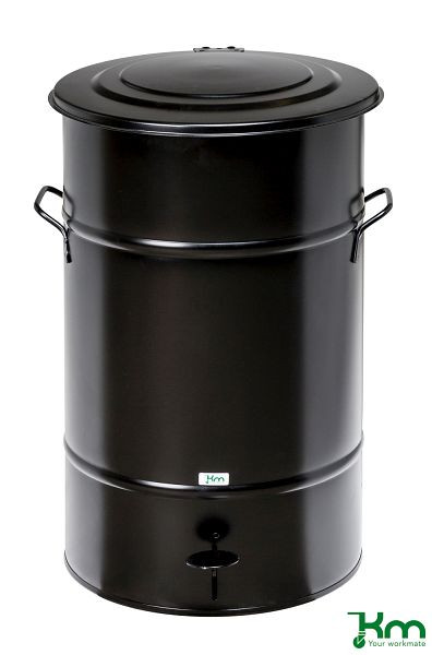 Poubelle Kongamek 70L, Noir, KM70SF