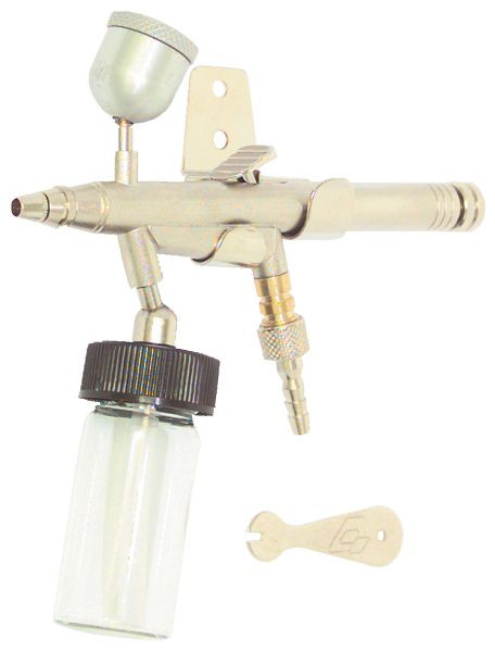 Aérographe professionnel ELMAG modèle 'GRAPHIQUE', avec accessoires, buse 0,3 mm, 32405