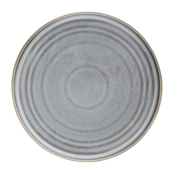Olympia Cavolo Charcoal Dusk Lot de 4 assiettes rondes plates 270 mm, FD922