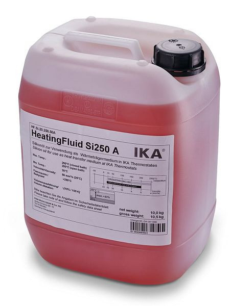IKA HeatingFluid Si250A; 10 kg, HF.Si.20.250.50A, 0020003521