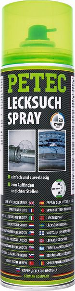 Spray de détection de fuite Petec, 400 ml, VE: 6 pièces, 70750