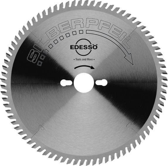 Lame de scie circulaire Edessö HW 250x3,2 / 2,2x30 Z : 60 KW, précision SILBERPFEIL, 2 KNL, 53025030