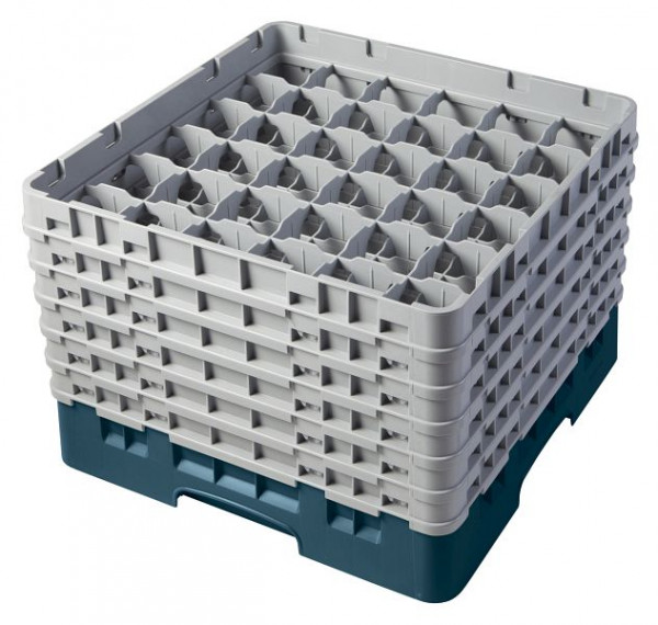 Panier de lavage Cambro 36 compartiments Camrack® 27,9 cm turquoise, SU: 2 pièces, 36S1114414