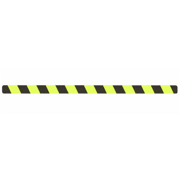 m2 surface antidérapante jour fluorescent R10 bandes individuelles 50x1000mm, UE: 10 pièces, M3FV100502