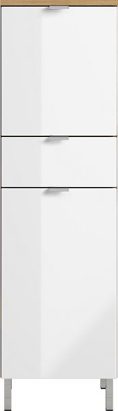 GERMANIA Armoire GW-MAURESA 8532, Effet chêne grand-fils/blanc, 8532-552