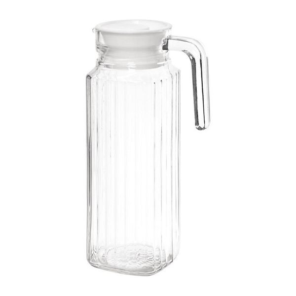 Pichets en verre ondulé OLYMPIA 1L, UE: 6 pièces, GF922