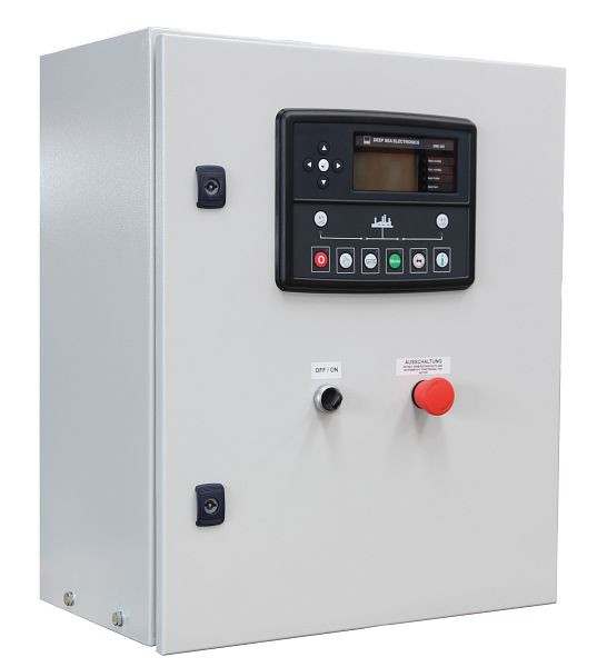 ELMAG ATS Panel DSE 335 jusqu'à 40 kVA = 60A, détection automatique de panne de courant, 53629