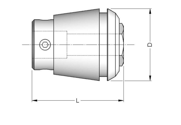 MACK Spannzange mit Längenausgleich ER 40, Ø 16,0 mm, 09-6040-16,0