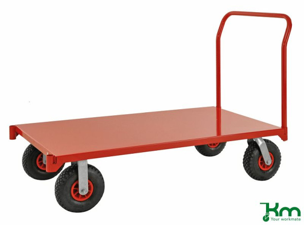 Chariot à plateforme extra large Kongamek, capacité 1200 kg, KM831