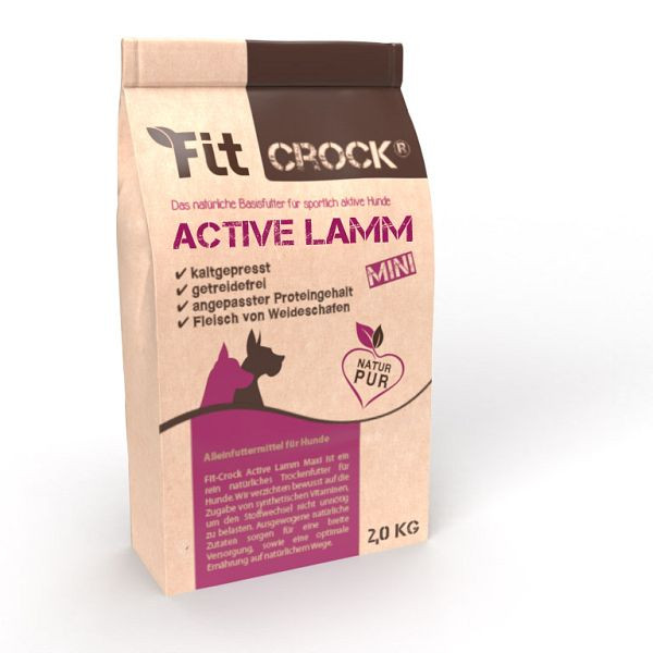 cdVet Fit-Crock Active Agneau Mini 2 kg, 4400