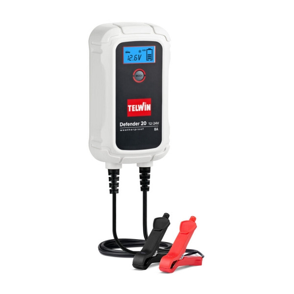 Chargeur de batterie et chargeur d'entretien Telwin DEFENDER 20 12V/24V, 807608