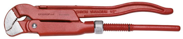 GEDORE clé à tube rouge bouche en S pour D. 1 pouce, longueur 325 mm, 3301167