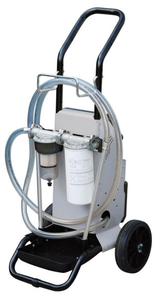 ZUWA Filtroll pour gasoil et huiles, 230 V, unité de filtration mobile avec bec verseur, débit 25 l/min, 120658