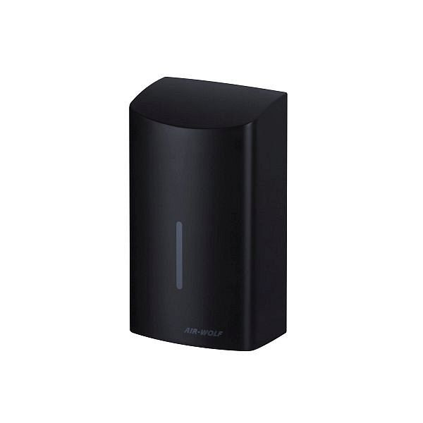 Sèche-mains Air Wolf, série C, H x L x P : 268 x 153 x 100 mm, acier inoxydable noir, 10-087