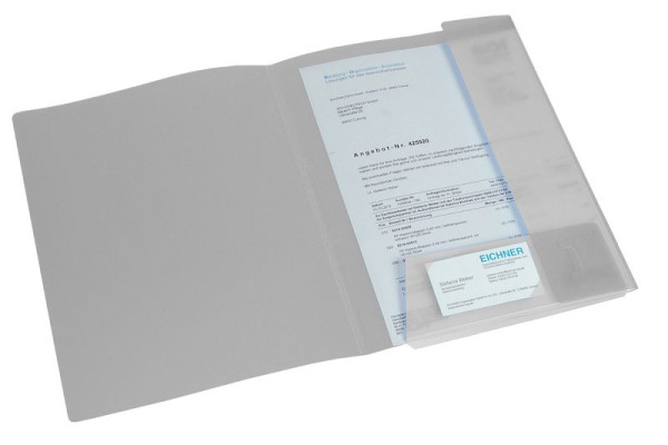 Chemise d'offre Eichner PP, transparente, UE : 25 pièces, 9038-00071