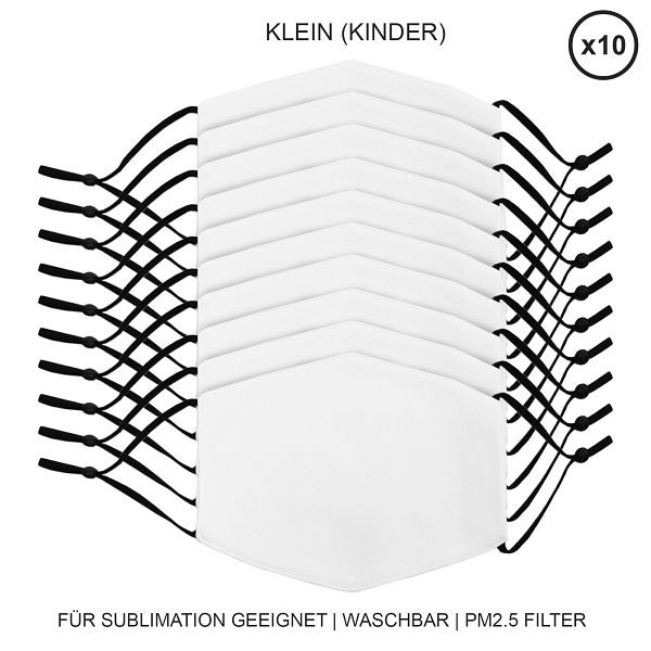 Masques pour le visage Monster, petit, paquet de 10, 27384